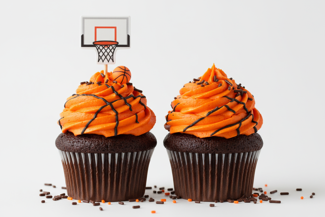 Dozen Specialty - Sport Themed Cupcakes