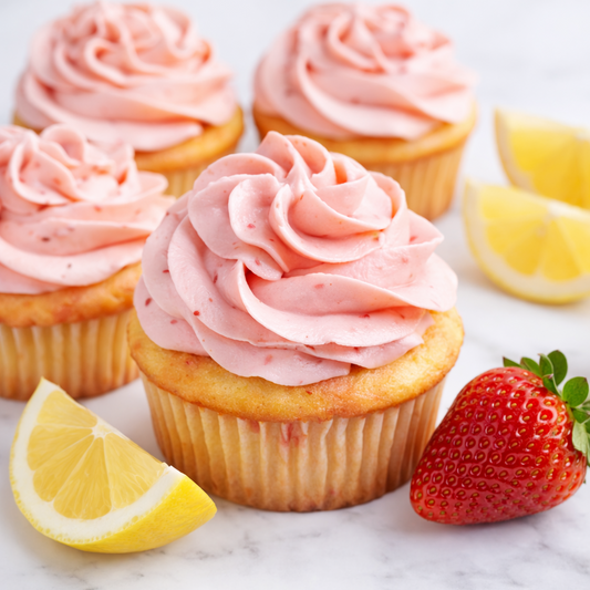 Dozen Strawberry Lemonade Cupcake